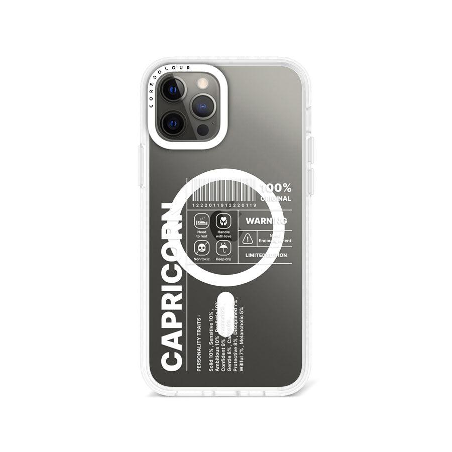 iPhone 12 Pro Max Warning Capricorn Phone Case MagSafe Compatible - CORECOLOUR AU