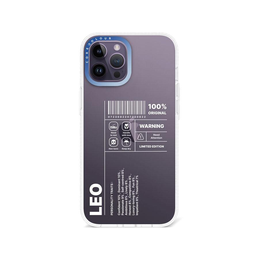 iPhone 12 Pro Max Warning Leo Phone Case - CORECOLOUR AU