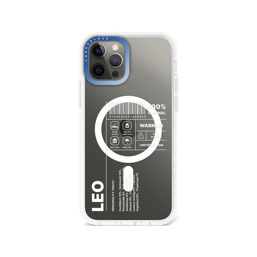 iPhone 12 Pro Max Warning Leo Phone Case MagSafe Compatible - CORECOLOUR AU