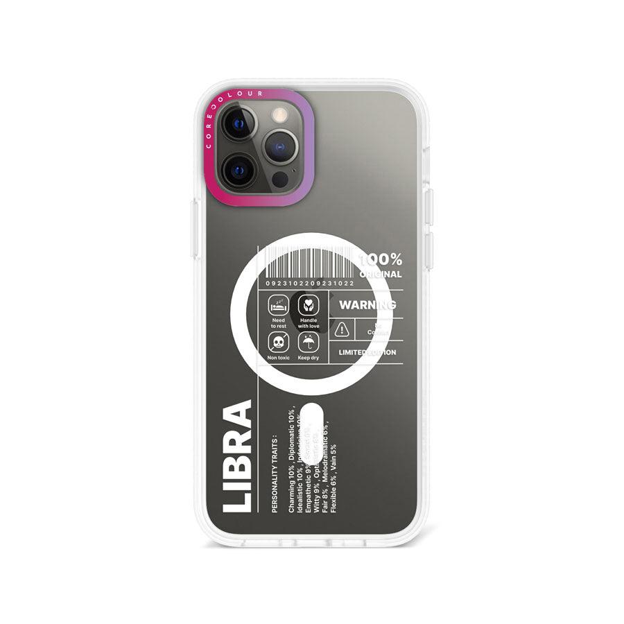 iPhone 12 Pro Max Warning Libra Phone Case MagSafe Compatible - CORECOLOUR AU