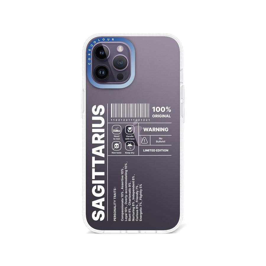 iPhone 12 Pro Max Warning Sagittarius Phone Case - CORECOLOUR AU