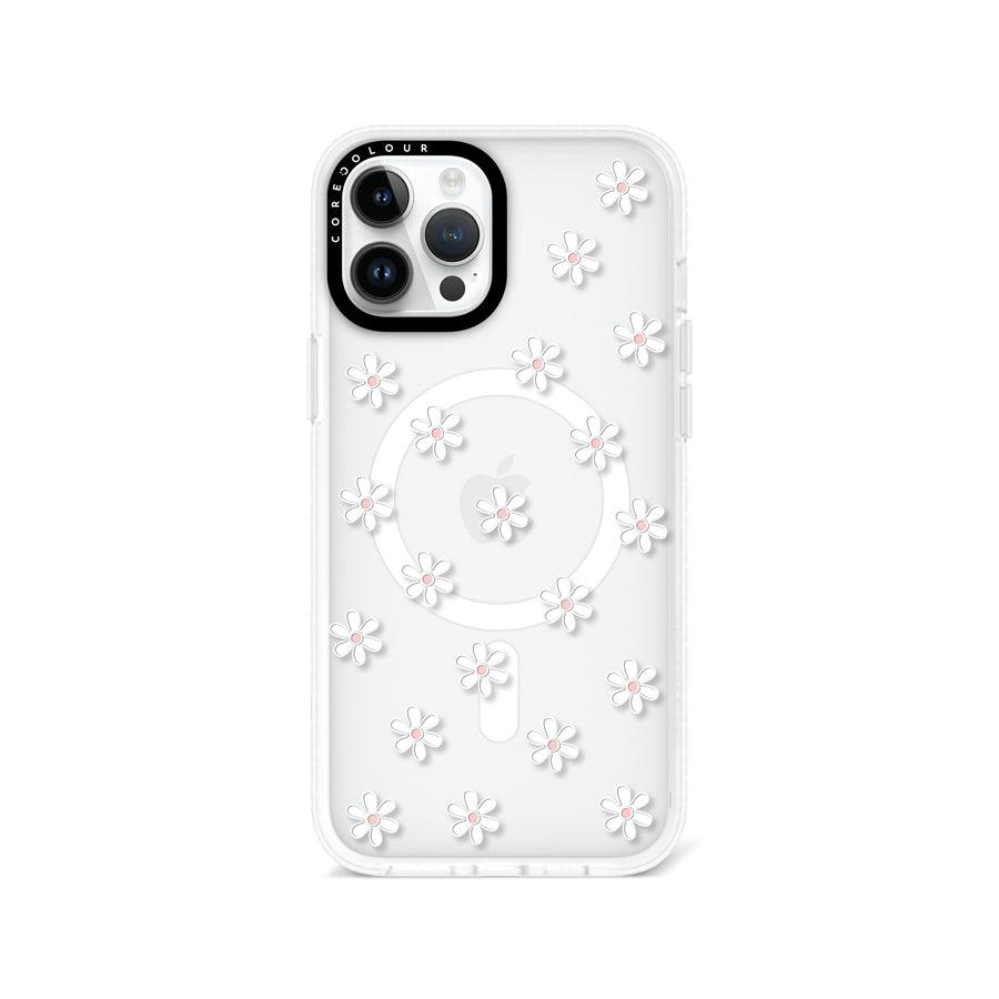 iPhone 12 Pro Max White Flower Mini Phone Case MagSafe Compatible - CORECOLOUR AU