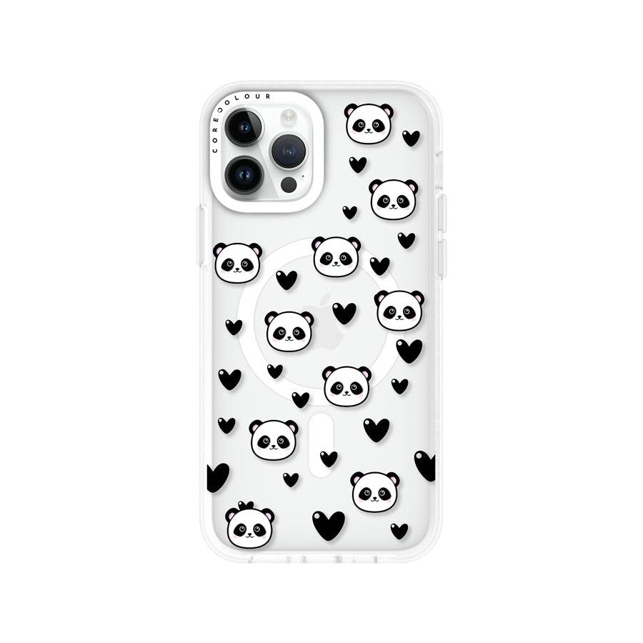 iPhone 12 Pro Panda Heart Phone Case MagSafe Compatible - CORECOLOUR AU