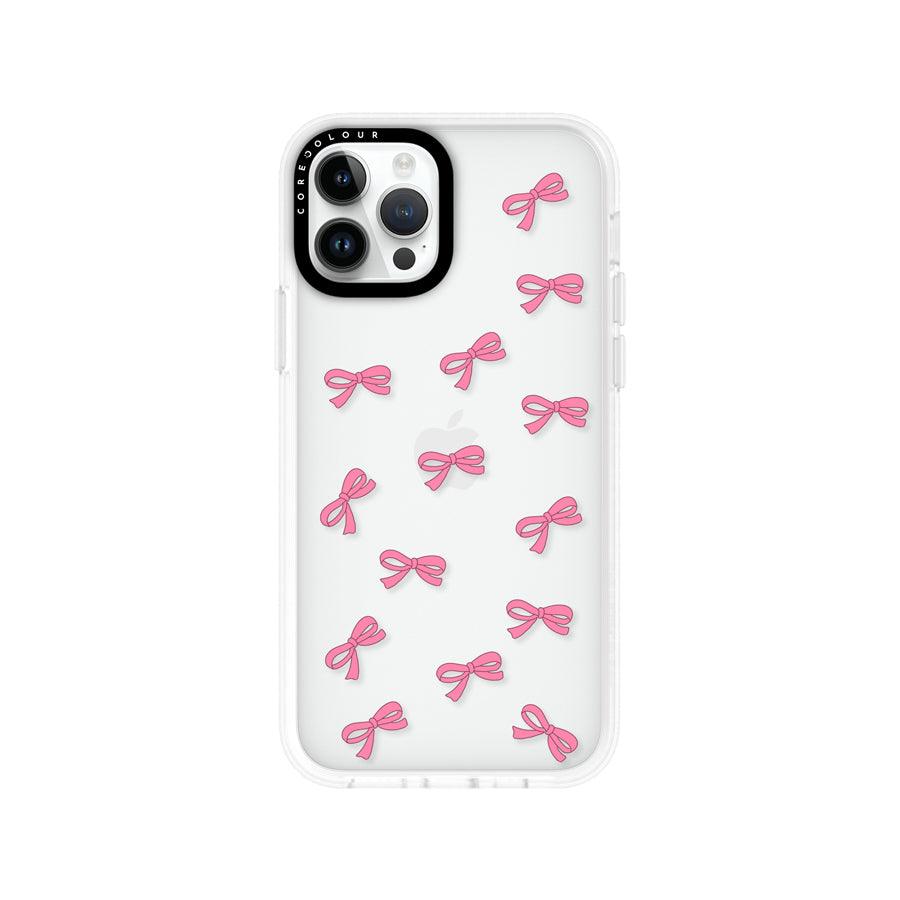 iPhone 12 Pro Pink Ribbon Mini Phone Case - CORECOLOUR AU