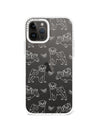 iPhone 12 Pro Pug Minimal Line Phone Case - CORECOLOUR AU