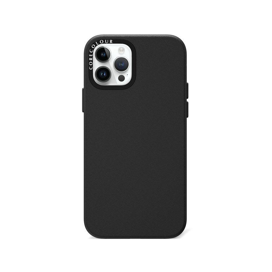 iPhone 12 Pro Solid Black Phone Case - CORECOLOUR AU