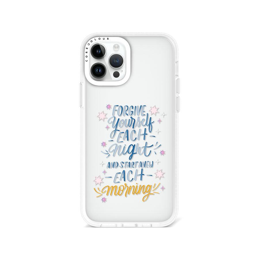 iPhone 12 Pro Start New Each Morning Phone Case - CORECOLOUR AU