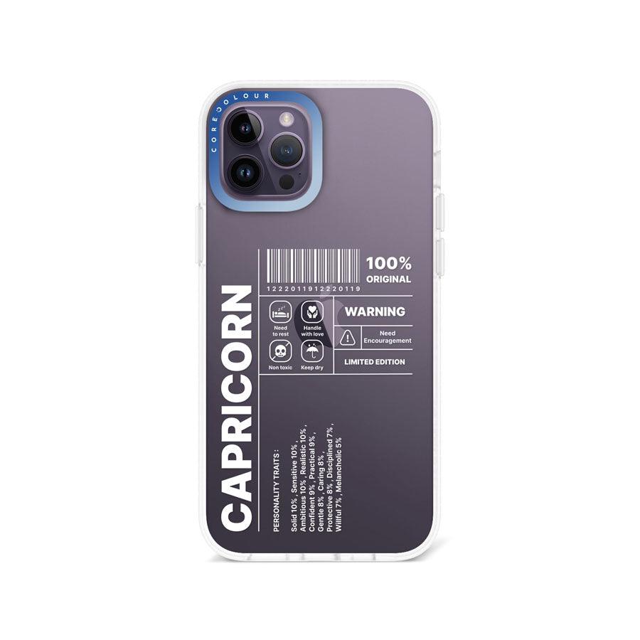 iPhone 12 Pro Warning Capricorn Phone Case - CORECOLOUR AU