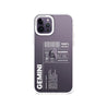 iPhone 12 Pro Warning Gemini Phone Case - CORECOLOUR AU