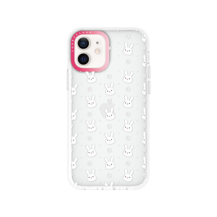 iPhone 12 Rabbit and Flower Phone Case - CORECOLOUR AU