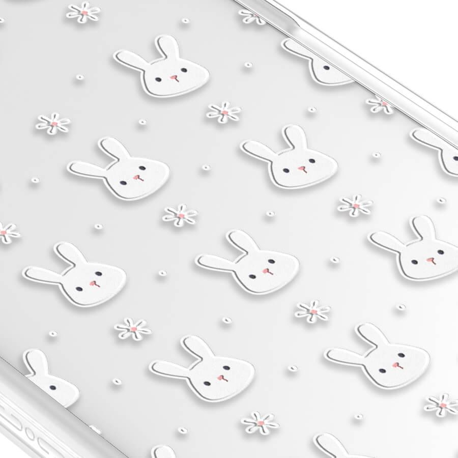 iPhone 12 Rabbit and Flower Phone Case - CORECOLOUR AU