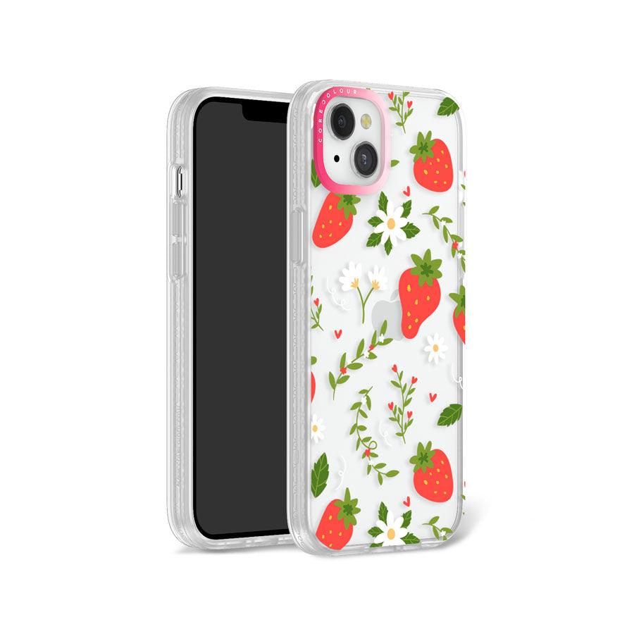 iPhone 12 Strawberry Flower Phone Case MagSafe Compatible - CORECOLOUR AU