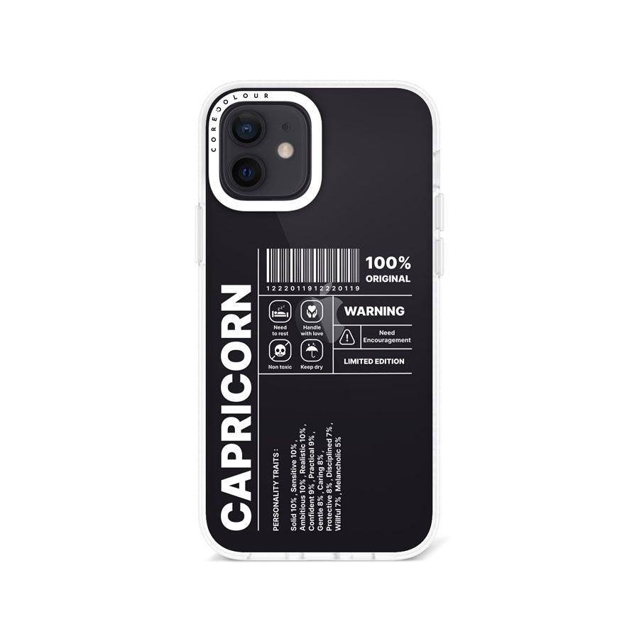 iPhone 12 Warning Capricorn Phone Case - CORECOLOUR AU