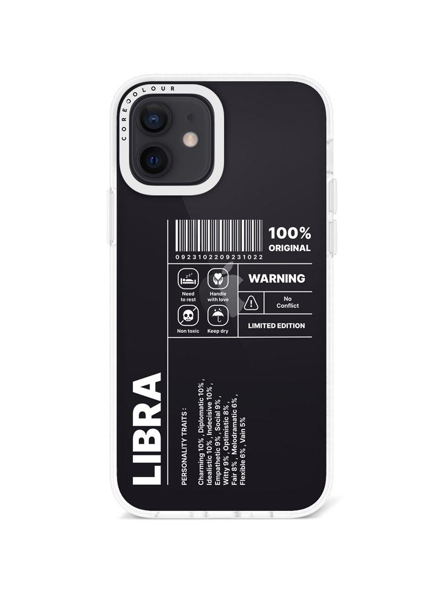 iPhone 12 Warning Libra Phone Case - CORECOLOUR AU