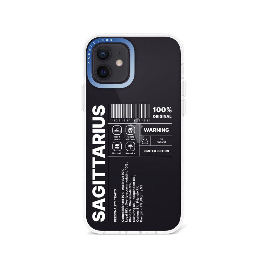 iPhone 12 Warning Sagittarius Phone Case - CORECOLOUR AU
