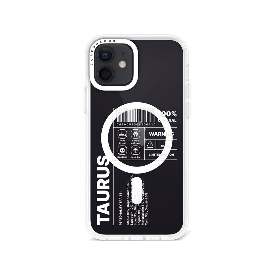 iPhone 12 Warning Taurus Phone Case MagSafe Compatible - CORECOLOUR AU