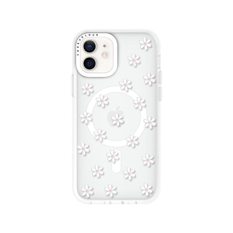 iPhone 12 White Flower Mini Phone Case MagSafe Compatible - CORECOLOUR AU