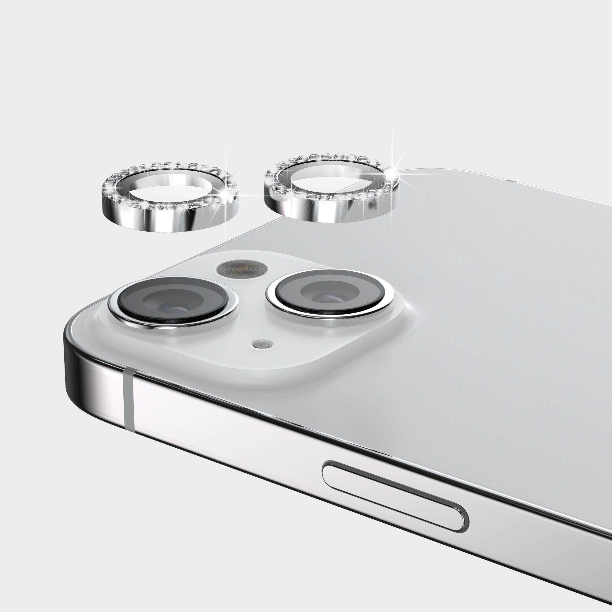 iPhone 13 Camera Lens Bling Silver - CORECOLOUR AU