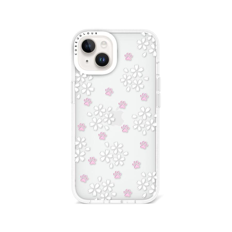 iPhone 13 Cherry Blossom Paw Phone Case - CORECOLOUR AU