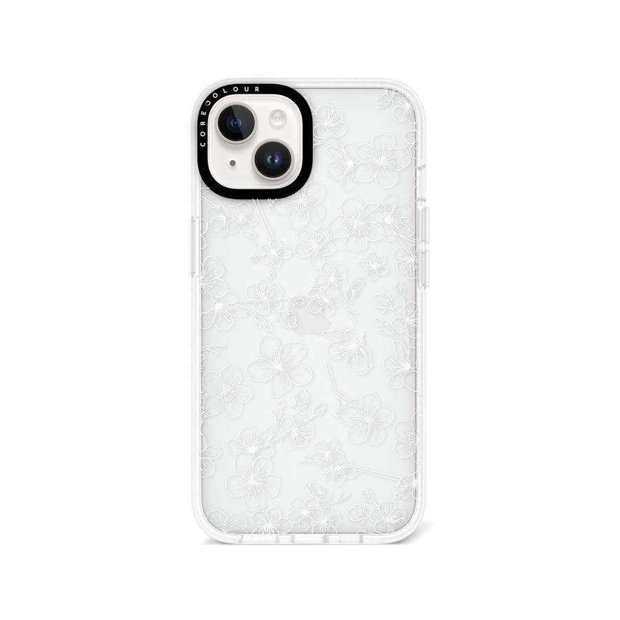iPhone 13 Cherry Blossom White Phone Case - CORECOLOUR AU