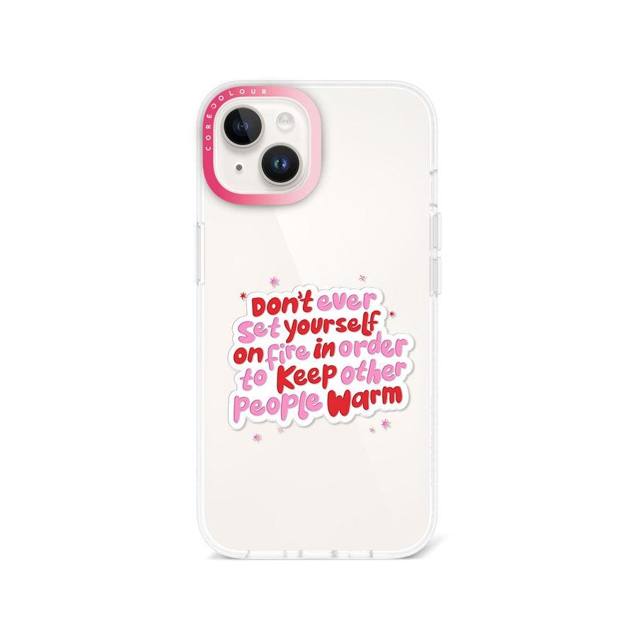 iPhone 13 Don't Ever Set Phone Case - CORECOLOUR AU