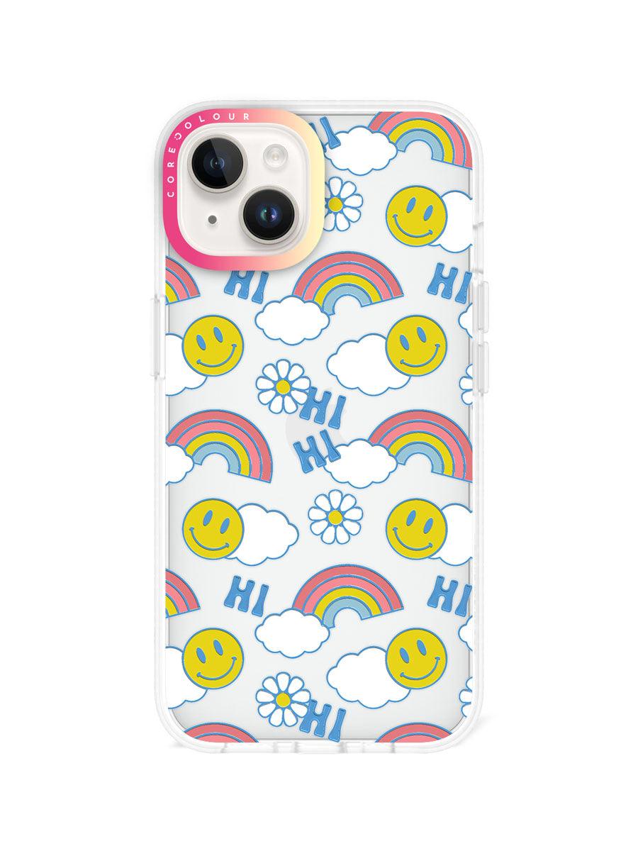 iPhone 13 Hi There! Rainbow Phone Case - CORECOLOUR AU