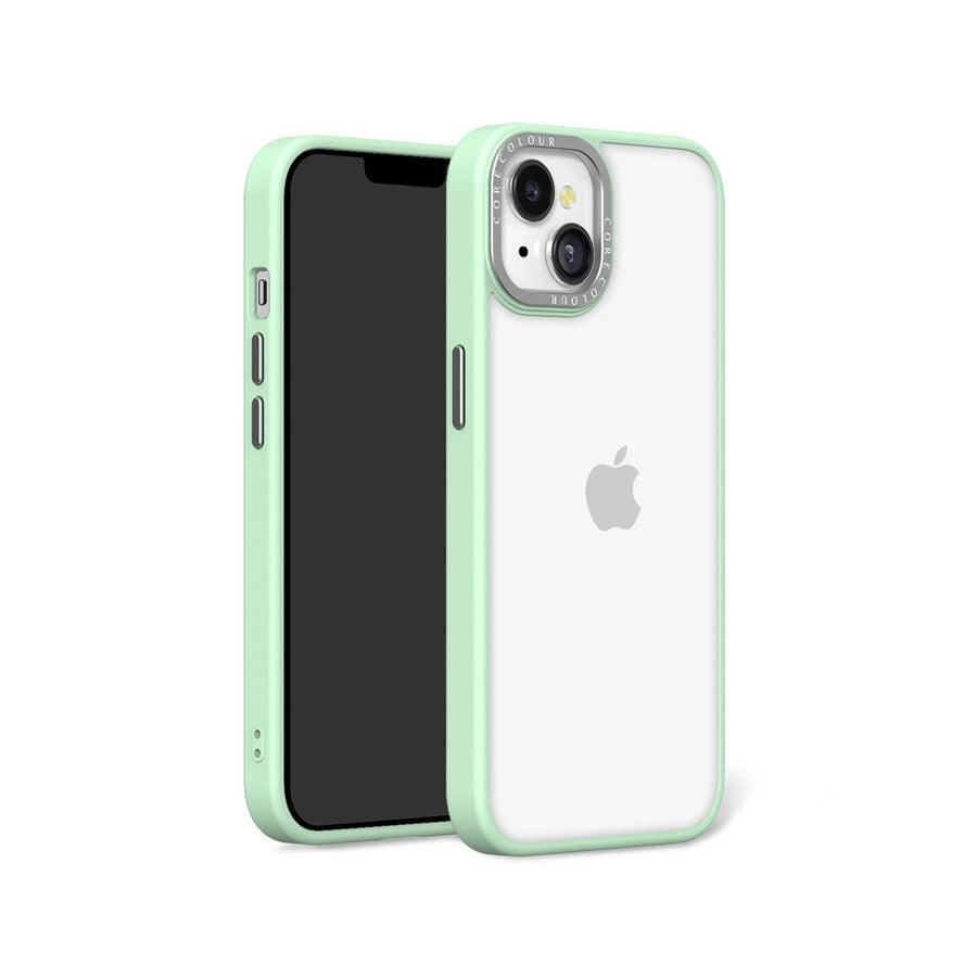 iPhone 13 Hint of Mint Clear Phone Case - CORECOLOUR AU
