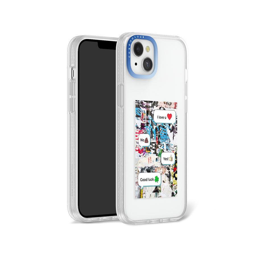 iPhone 13 I Love U Dialogue Phone Case MagSafe Compatible - CORECOLOUR AU