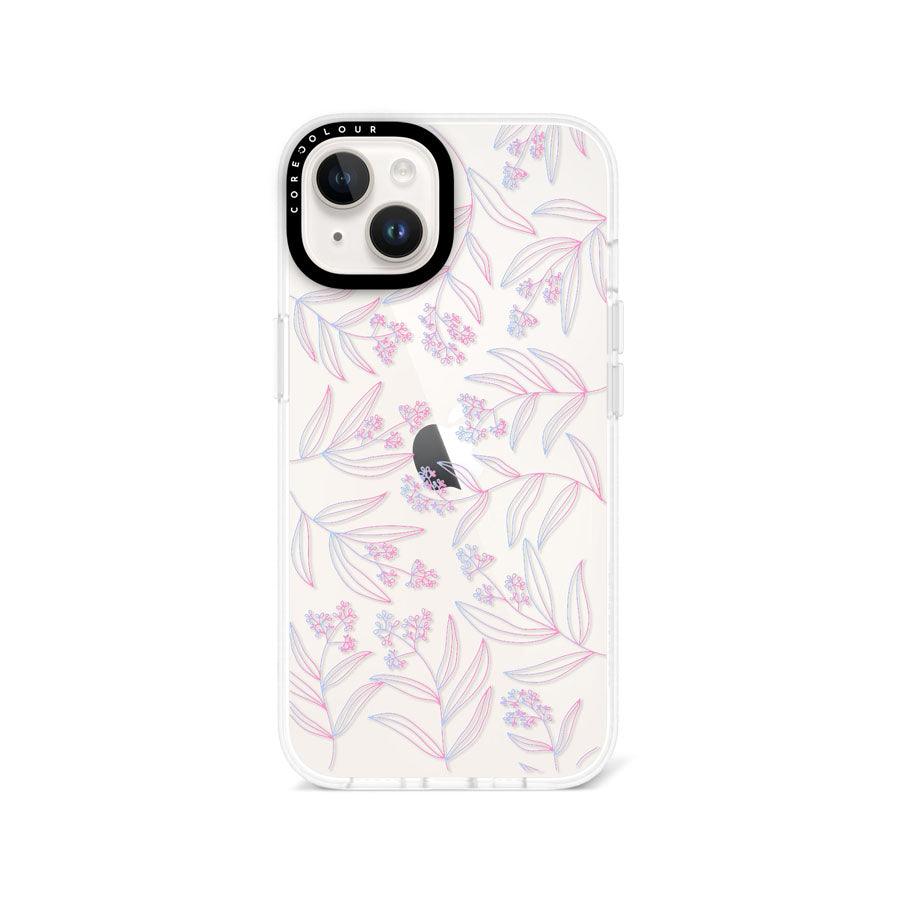 iPhone 13 Mauve Leaf Phone Case - CORECOLOUR AU