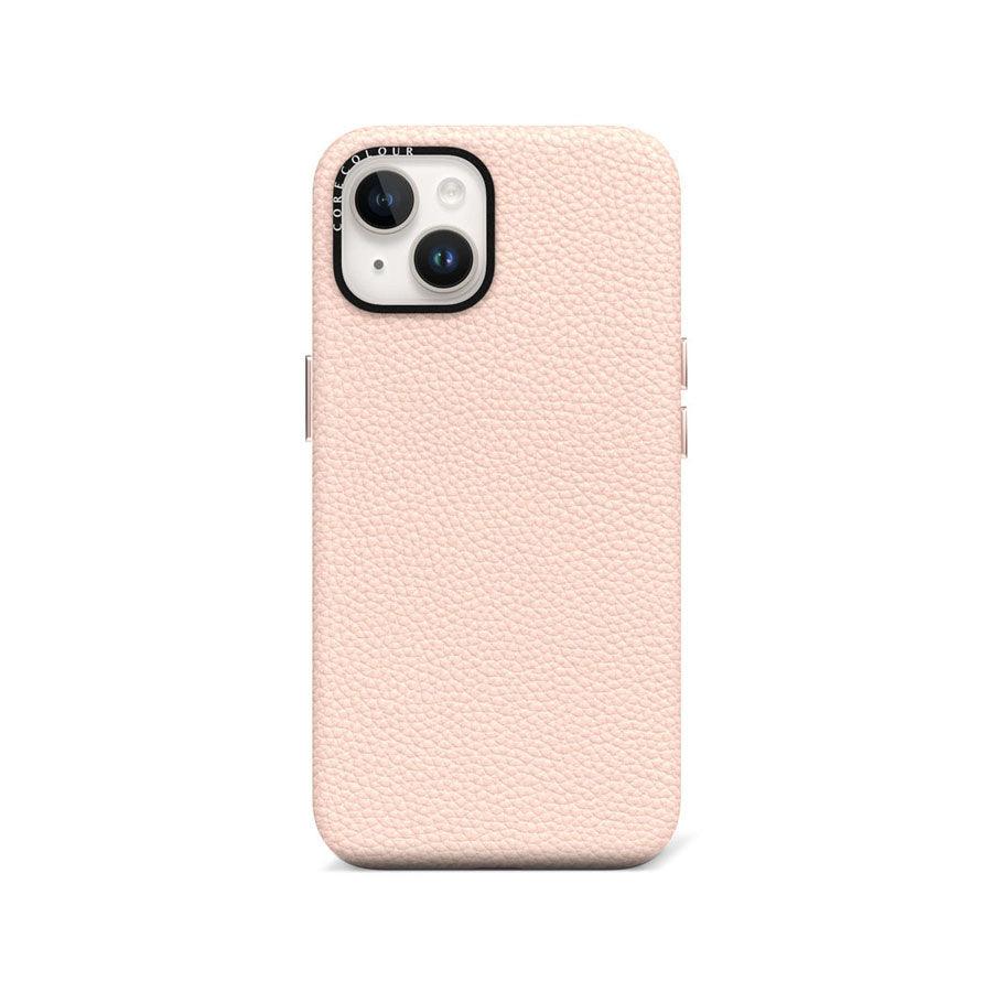 iPhone 13 Pink Genuine Leather Phone Case - CORECOLOUR AU