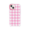 iPhone 13 Pink Houndstooth Phone Case - CORECOLOUR AU