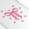 iPhone 12 Pro Max Pink Ribbon Heart Phone Case MagSafe Compatible - CORECOLOUR AU