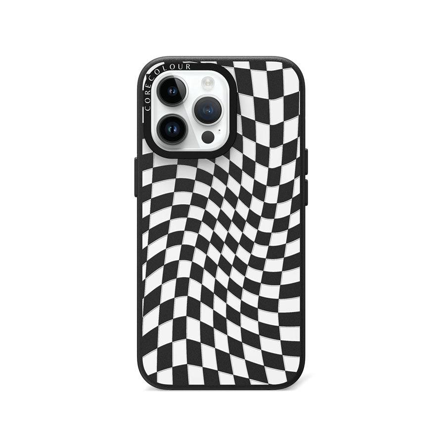 iPhone 13 Pro Check Me Out Twisted Black Phone Case - CORECOLOUR AU