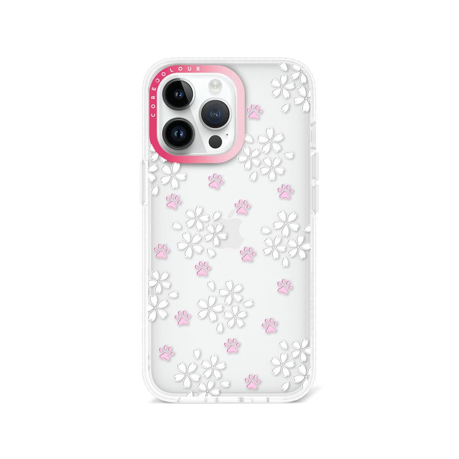 iPhone 13 Pro Cherry Blossom Paw Phone Case - CORECOLOUR AU