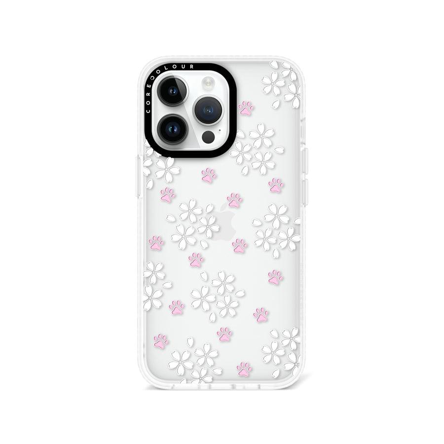 iPhone 13 Pro Cherry Blossom Paw Phone Case - CORECOLOUR AU