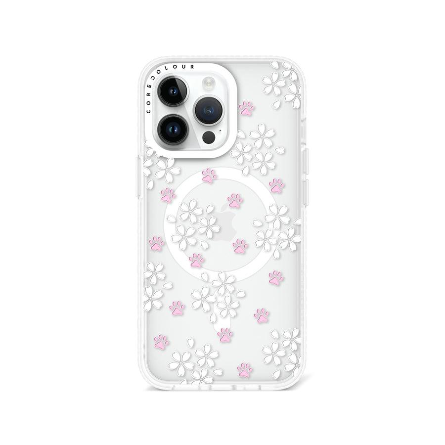 iPhone 13 Pro Cherry Blossom Paw Phone Case MagSafe Compatible - CORECOLOUR AU