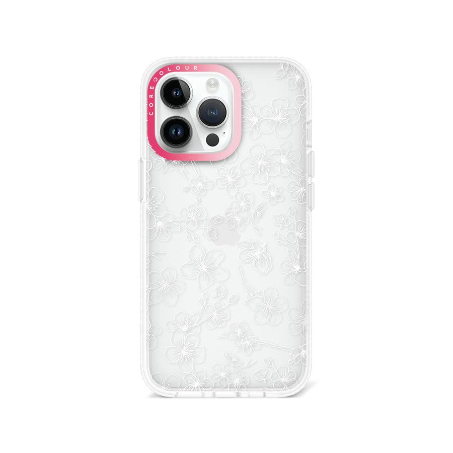 iPhone 13 Pro Cherry Blossom White Phone Case - CORECOLOUR AU