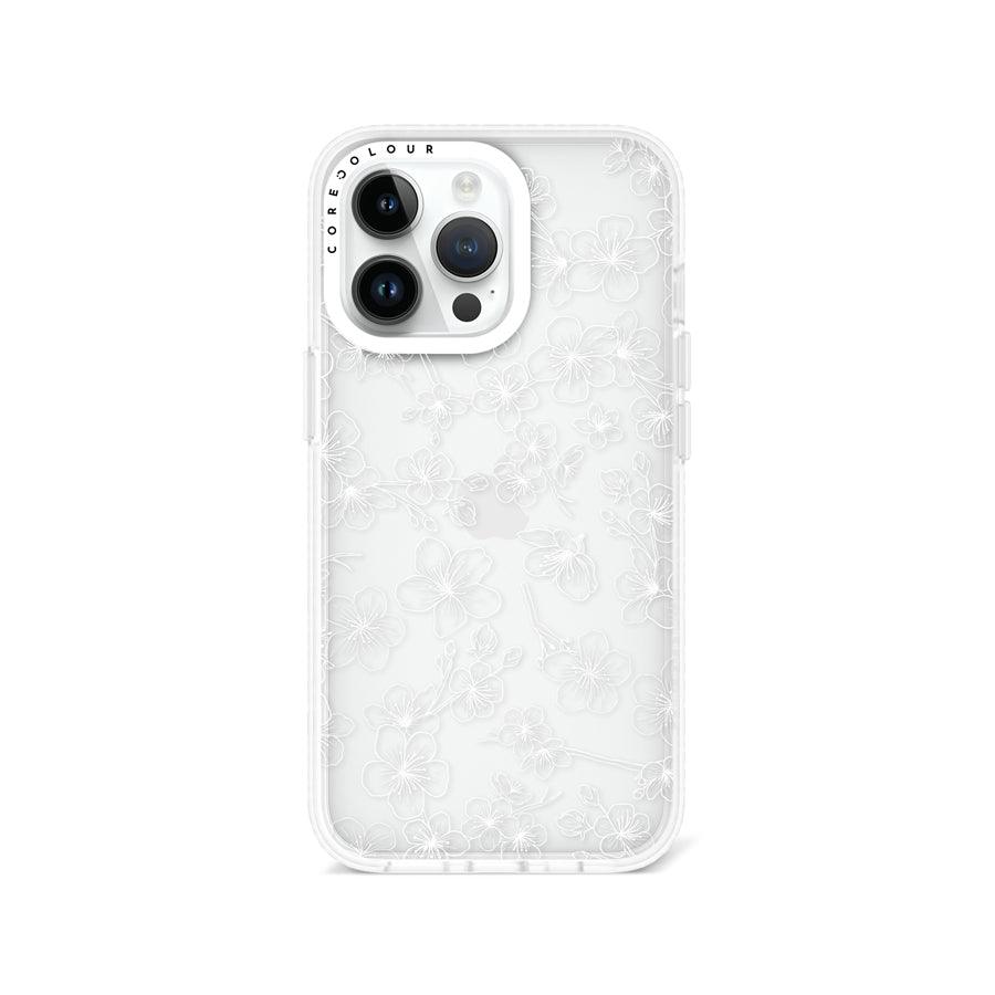 iPhone 13 Pro Cherry Blossom White Phone Case - CORECOLOUR AU