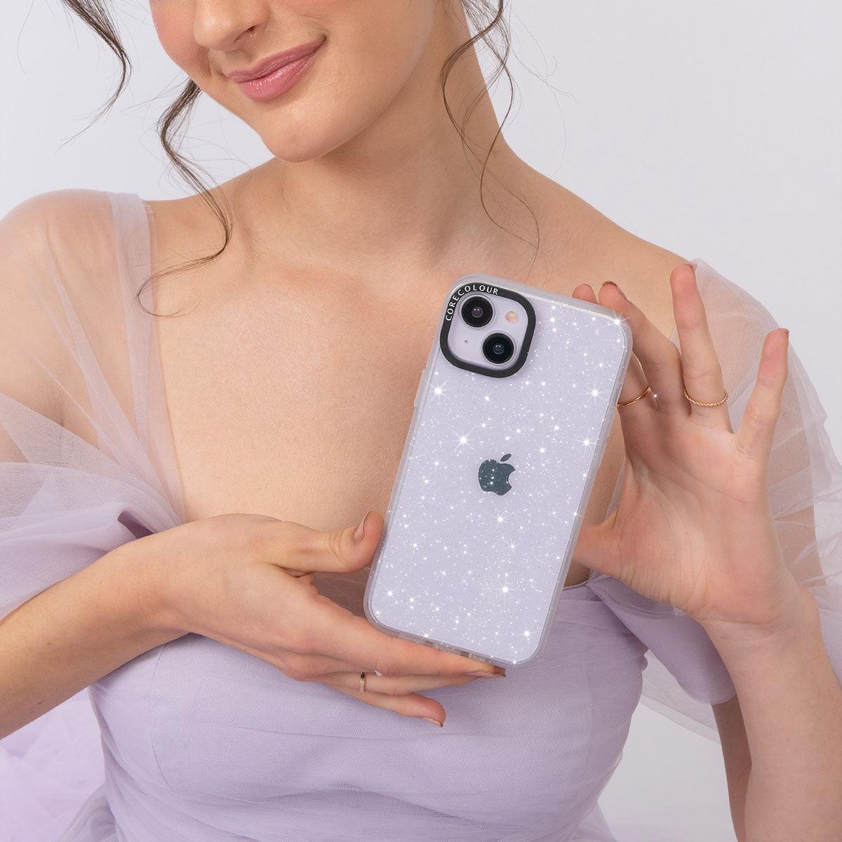 iPhone 13 Pro Clear Glitter Phone Case - CORECOLOUR AU