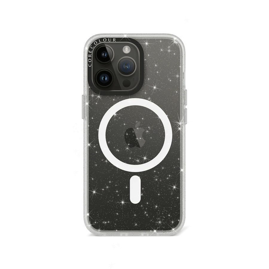 iPhone 13 Pro Clear Glitter Phone Case MagSafe Compatible - CORECOLOUR AU