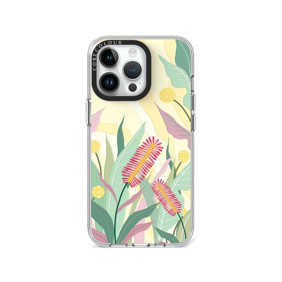 iPhone 13 Pro Crimson Bottlebrush Phone Case Magsafe Compatible - CORECOLOUR AU