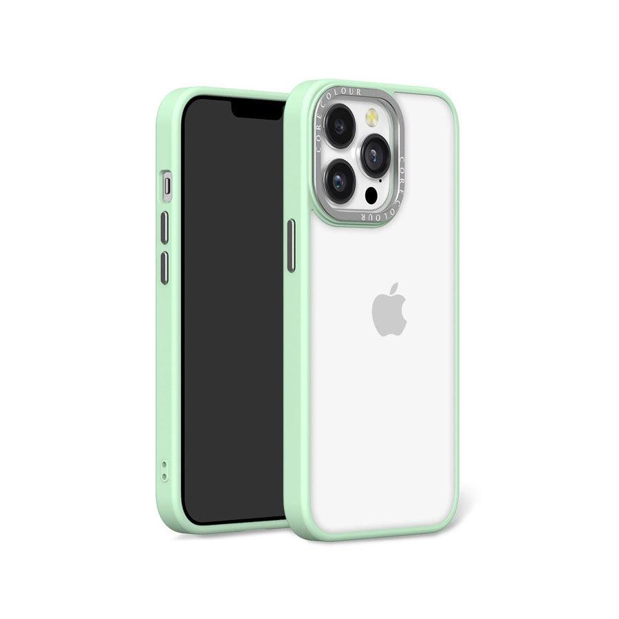 iPhone 13 Pro Hint of Mint Clear Phone Case - CORECOLOUR AU