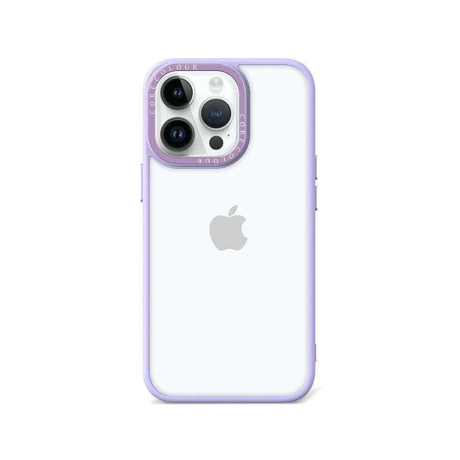 iPhone 13 Pro Lavender Hush Clear Phone Case - CORECOLOUR AU