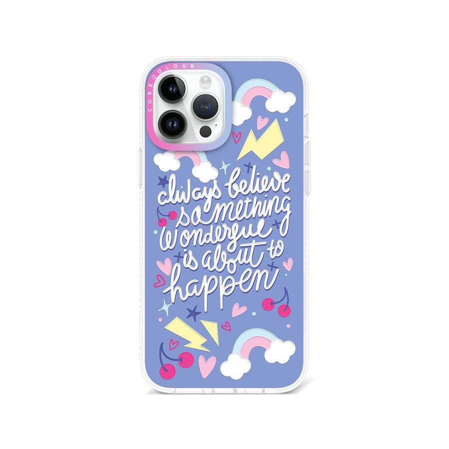 iPhone 13 Pro Max Always Believe Phone Case - CORECOLOUR AU