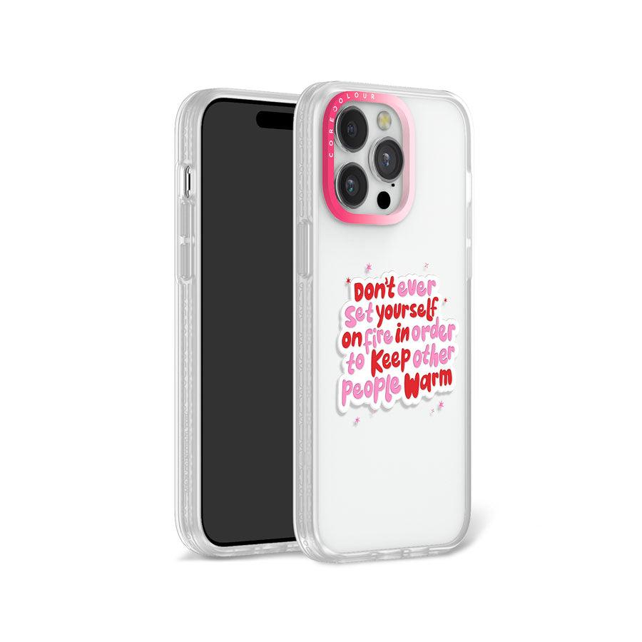 iPhone 13 Pro Max Don't Ever Set Phone Case - CORECOLOUR AU