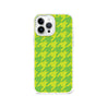 iPhone 13 Pro Max Green Houndstooth Phone Case - CORECOLOUR AU