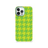 iPhone 13 Pro Max Green Houndstooth Phone Case - CORECOLOUR AU