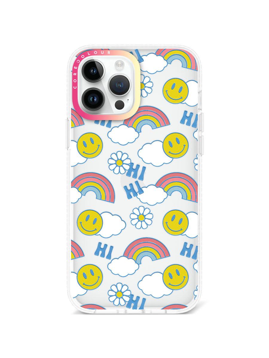 iPhone 13 Pro Max Hi There! Rainbow Phone Case - CORECOLOUR AU