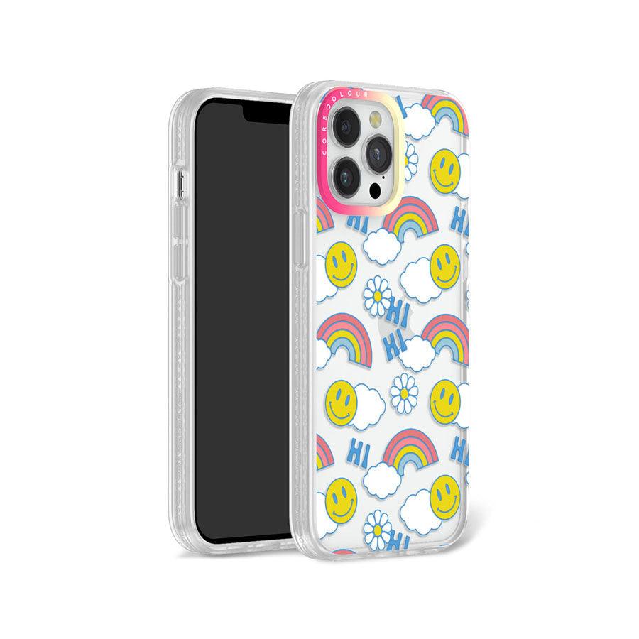 iPhone 13 Pro Max Hi There! Rainbow Phone Case Magsafe Compatible - CORECOLOUR AU