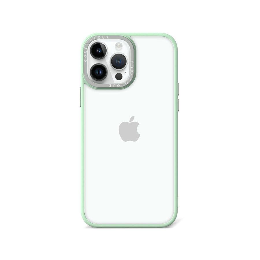 iPhone 13 Pro Max Hint of Mint Clear Phone Case - CORECOLOUR AU